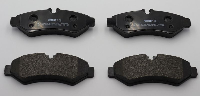 Ferodo FVR5596 Комплект гальмівних накладок, дискове гальмо