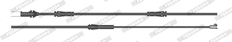 Ferodo FWI411 Конт. попер. сигналу, знос гальм. накл.
