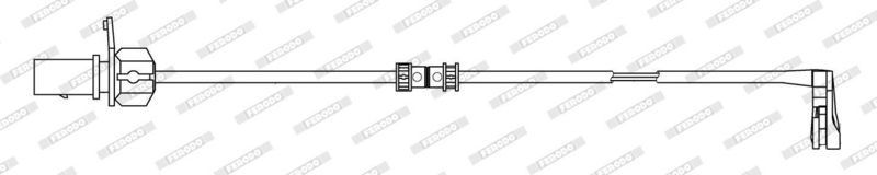 Ferodo FWI469 Конт. попер. сигналу, знос гальм. накл.