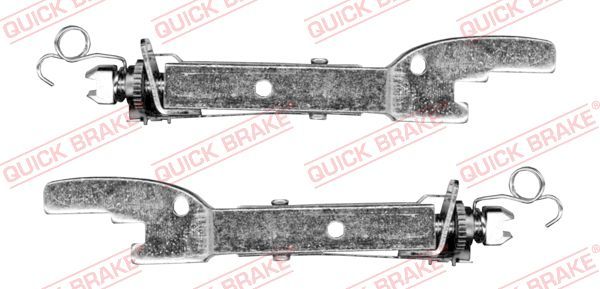 Quick Brake 10153007 Тріскачка колодок ручника Renault Kangoo/MB Citan 21-/Nissan Juke 19- (к-кт 2шт.)