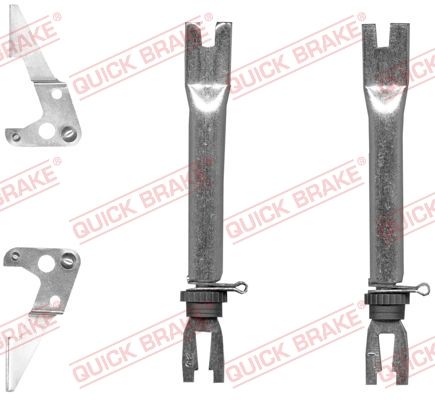Quick Brake 10253024 Тріскачка колодок ручника Ford Focus/Ka/Puma 1.0 08- (к-кт)