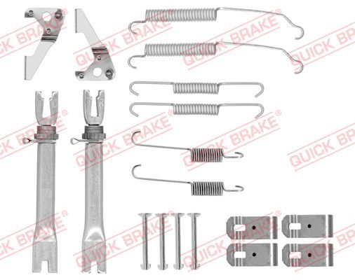 Quick Brake 1050015S Комплект приладдя, гальмівна колодка