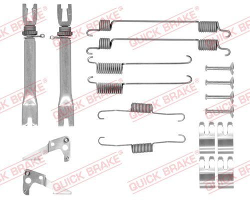 Quick Brake 1050030S Комплект приладдя, гальмівна колодка