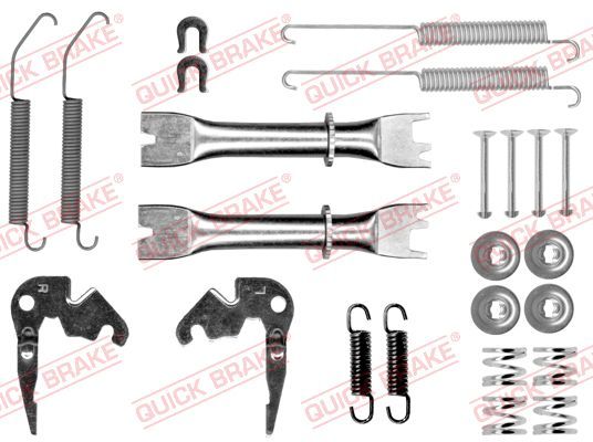 Quick Brake 1050033S02 Комплект приладдя, гальмівна колодка