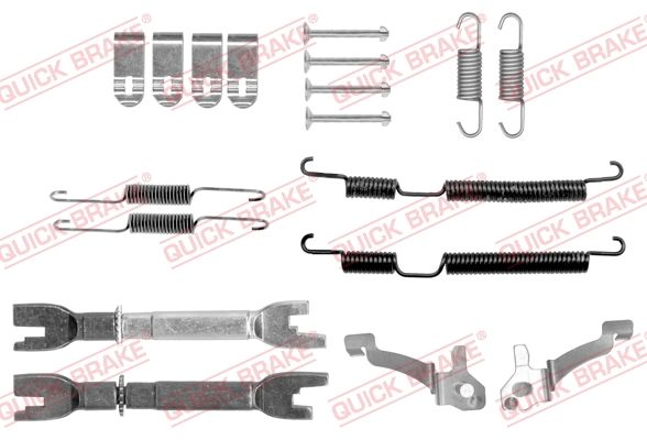Quick Brake 1050045S02 Комплект приладдя, гальмівна колодка