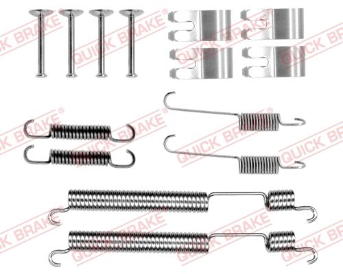 Quick Brake 1050053 Комплект приладдя, гальмівна колодка
