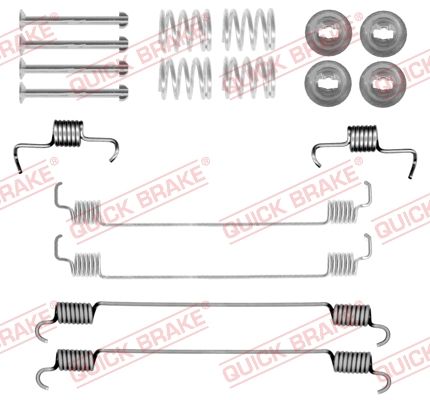 Quick Brake 1050058 Комплект пружинок колодок ручника Dacia Logan III/Sandero III 21-