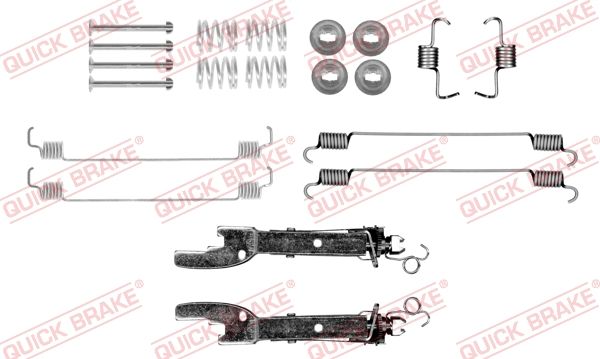 Quick Brake 1050058S Комплект пружинок колодок ручника Dacia Logan III/Sandero III 21-