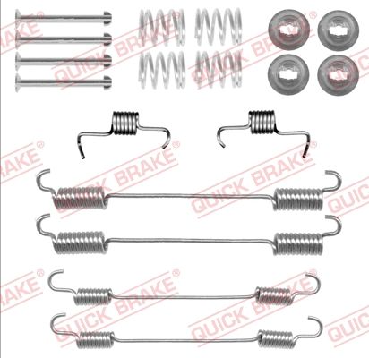 Quick Brake 1050059 Комплект приладдя, гальмівна колодка