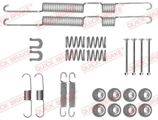 Quick Brake 1050074 Комплект приладдя, гальмівна колодка