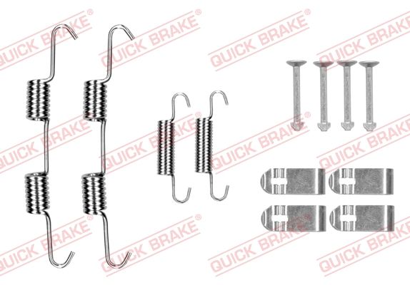 Quick Brake 1050077 Комплект приладдя, колодка стоянкового гальма