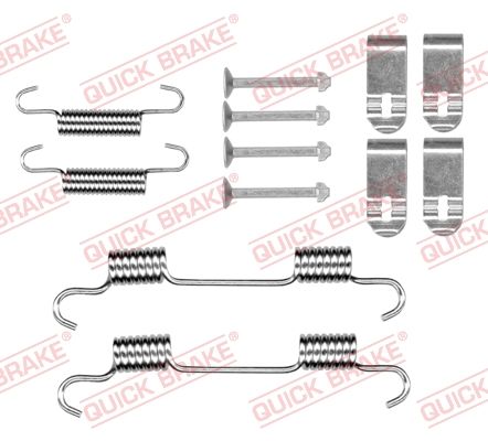 Quick Brake 1050078 Комплект приладдя, колодка стоянкового гальма