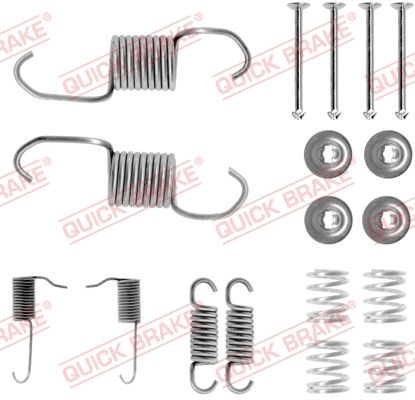 Quick Brake 1050698S Комплект пружинок колодок ручника Toyota Hilux/Land Cruiser 1.5-4.7 88-
