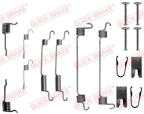 Quick Brake 1050766S Комплект приладдя, гальмівна колодка