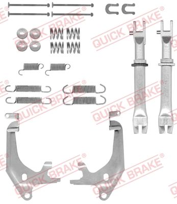 Quick Brake 1050870S Комплект пружинок колодок ручника Toyota Land Cruiser 69-96 (Akebono)