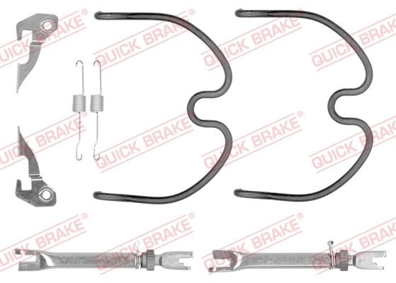 Quick Brake 1050872S Комплект пружинок колодок ручника Opel Agila 00-/Subaru Justy 03-/Suzuki Ignis 03-