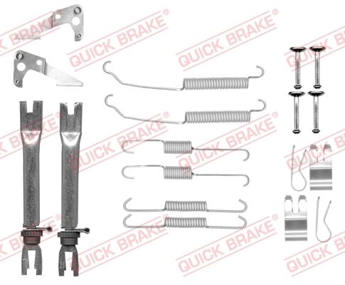 Quick Brake 1050882S Комплект приладдя, гальмівна колодка