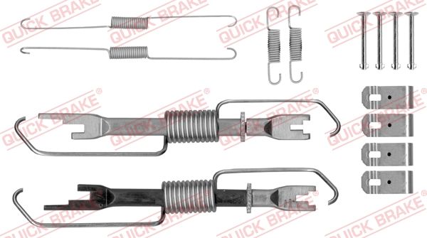 Quick Brake 1050888S02 Комплект приладдя, гальмівна колодка