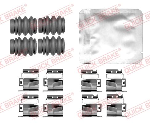 Quick Brake 1090119 Планка супорта (заднього) прижимна (к-кт) Tesla Model 3/X 15- (AWD)