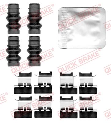 Quick Brake 1090120 Планка супорта (переднього/заднього) прижимна (к-кт) VW Crafter/Amarok 16-