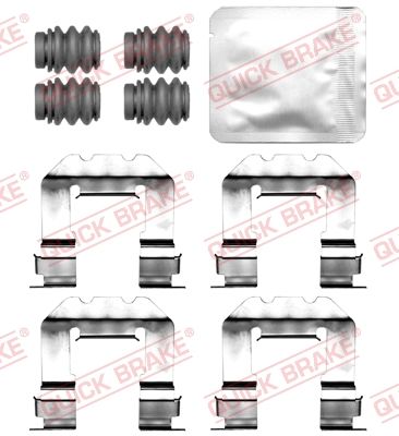 Quick Brake 1090127 Комплект приладдя, накладка дискового гальма