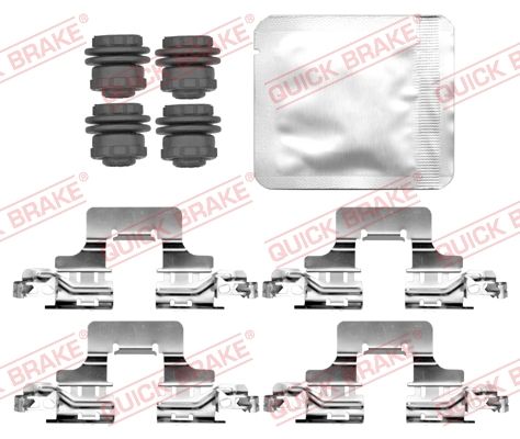 Quick Brake 1090128 Планка супорта (заднього) прижимна (к-кт) Audi A5/A6/A7/Q5 17- (TRW)
