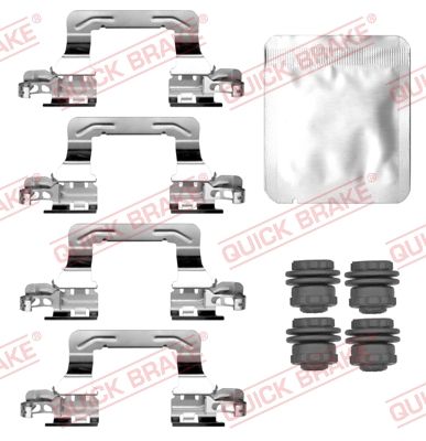 Quick Brake 1090130 Планка супорта (заднього) прижимна (к-кт) Audi A6/A7/A8/E-tron 17-