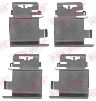 Quick Brake 1090142 Комплект приладдя, накладка дискового гальма