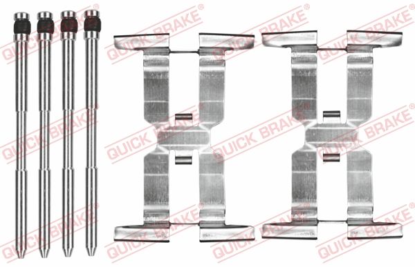 Quick Brake 1090143 Комплект приладдя, накладка дискового гальма