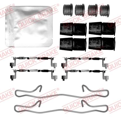 Quick Brake 1090145 Комплект приладдя, накладка дискового гальма