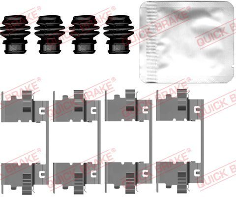 Quick Brake 1090148 Комплект приладдя, накладка дискового гальма