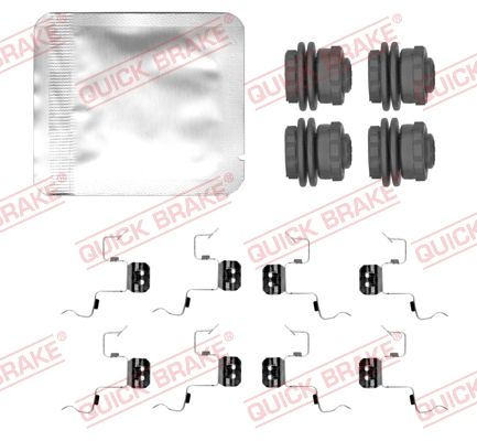 Quick Brake 1090156 Планка супорта (заднього) прижимна (к-кт) Citroen Berlingo/Opel Combo 16-