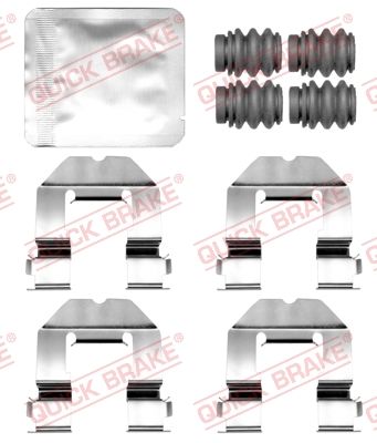 Quick Brake 1090162 Комплект приладдя, накладка дискового гальма