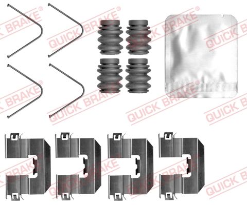 Quick Brake 1090165 Комплект приладдя, накладка дискового гальма