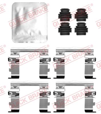 Quick Brake 1090177 Комплект приладдя, накладка дискового гальма