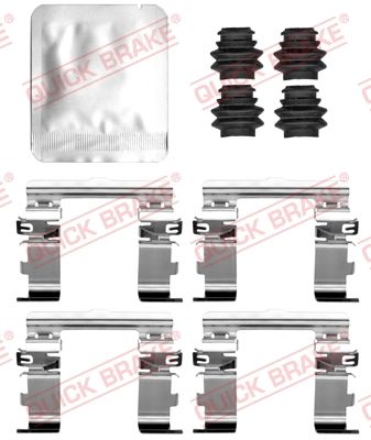 Quick Brake 1090178 Планка супорта (переднього) прижимна (к-кт) Hyundai Ioniq 5/Kia EV6 21-