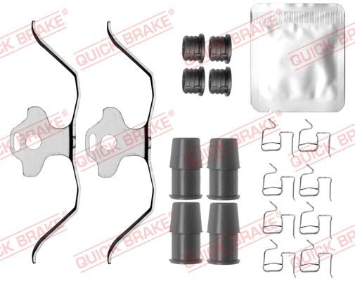 Quick Brake 1090181 Комплект приладдя, накладка дискового гальма