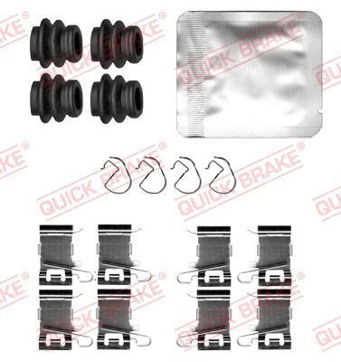 Quick Brake 1090183 Комплект приладдя, накладка дискового гальма