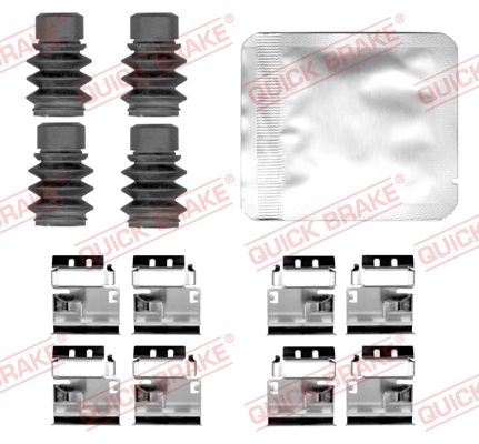 Quick Brake 1090184 Комплект приладдя, накладка дискового гальма