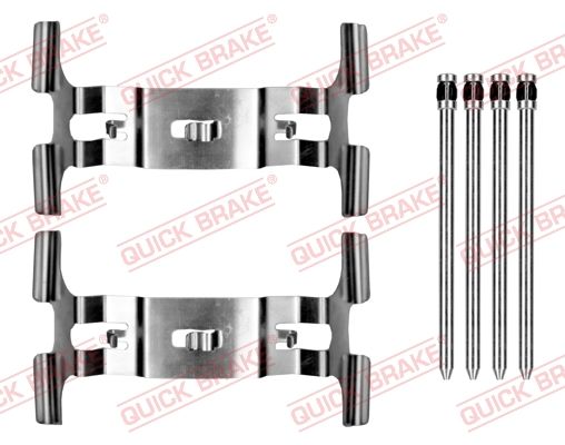 Quick Brake 1090195 Комплект приладдя, накладка дискового гальма