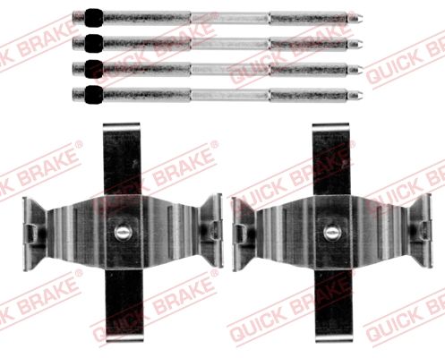 Quick Brake 1090205 Комплект приладдя, накладка дискового гальма