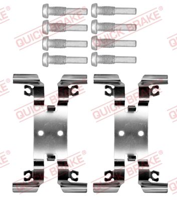 Quick Brake 1090207 Комплект приладдя, накладка дискового гальма