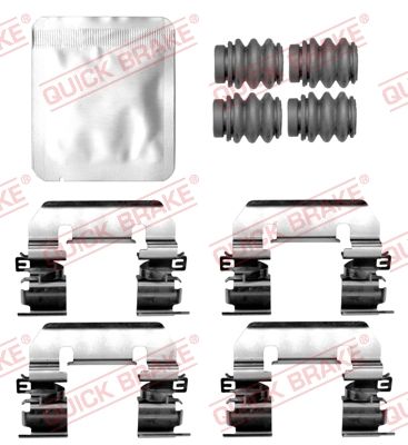 Quick Brake 1090212 Планка супорта (переднього) прижимна (к-кт) Hyunday Kona 23-