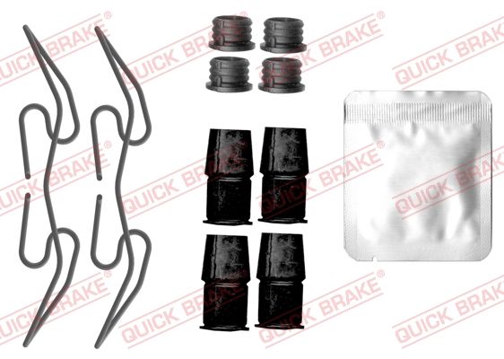 Quick Brake 1090217 Планка супорта (заднього) прижимна (к-кт) VW T7 21- (ATE)
