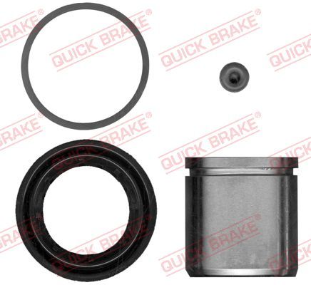 Quick Brake 1145120 Ремкомплект супорта (переднього) Peugeot 206 98- (d=48mm) (+ поршень)