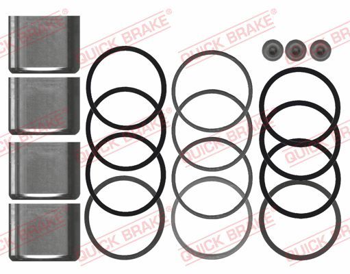 Quick Brake 1145234 Ремкомплект супорта (переднього) Ford Transit/Iveco Daily I 77-99 (d=41mm) (+ поршень)