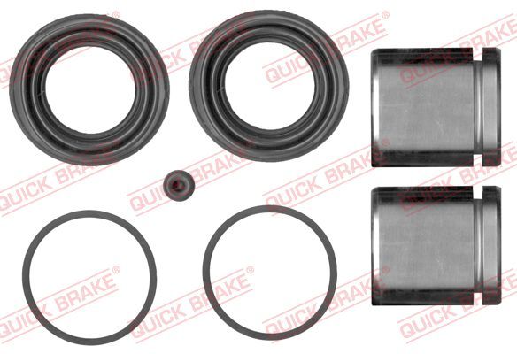 Quick Brake 1145343 Ремкомплект супорта (переднього) Jeep Cherokee/Grand Cherokee 99-10 (d=48mm) (+2 поршня) (Ate)