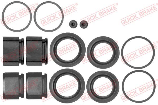 Quick Brake 1145363 Ремкомплект супорта (переднього) MB E-class (W211) 02-/BMW 7 (E38) 96-01(d=40/44mm) (Brembo) (+4 поршня)