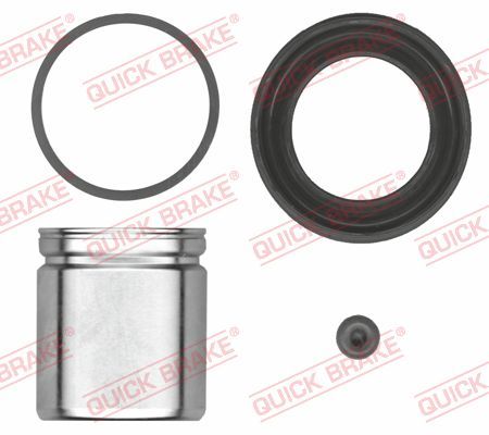 Quick Brake 1145375 Ремкомплект супорта (переднього) Opel Combo 1.7 CDTi 01- (d=48mm) (+поршень) (TRW)