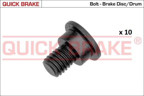 Quick Brake 1166210K Гвинт, гальмівний диск